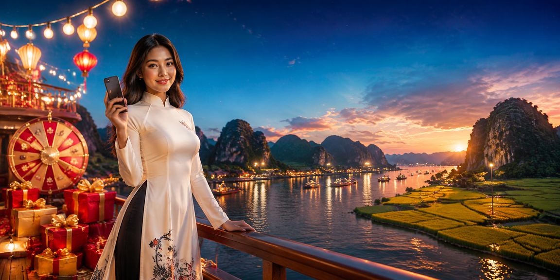 Bàn roulette sang trọng tại khu nghỉ dưỡng Ninh Bình nhìn ra biển